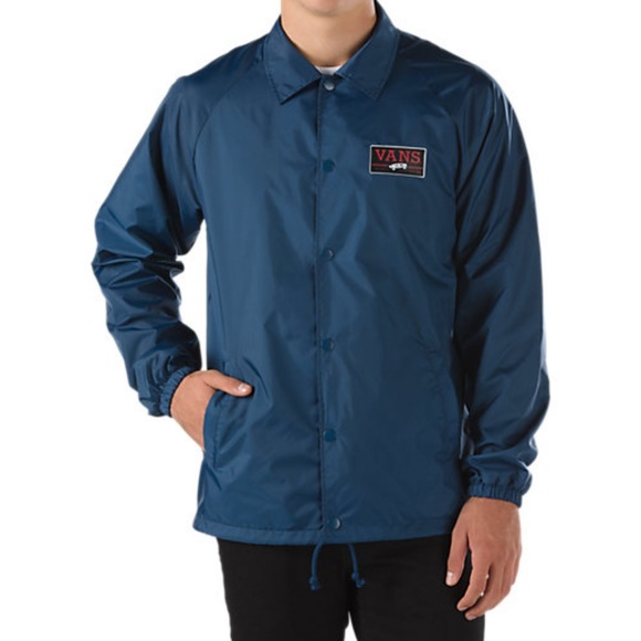 Vans Jackets & Blazers - VANS Blue Torrey Coach Jacket